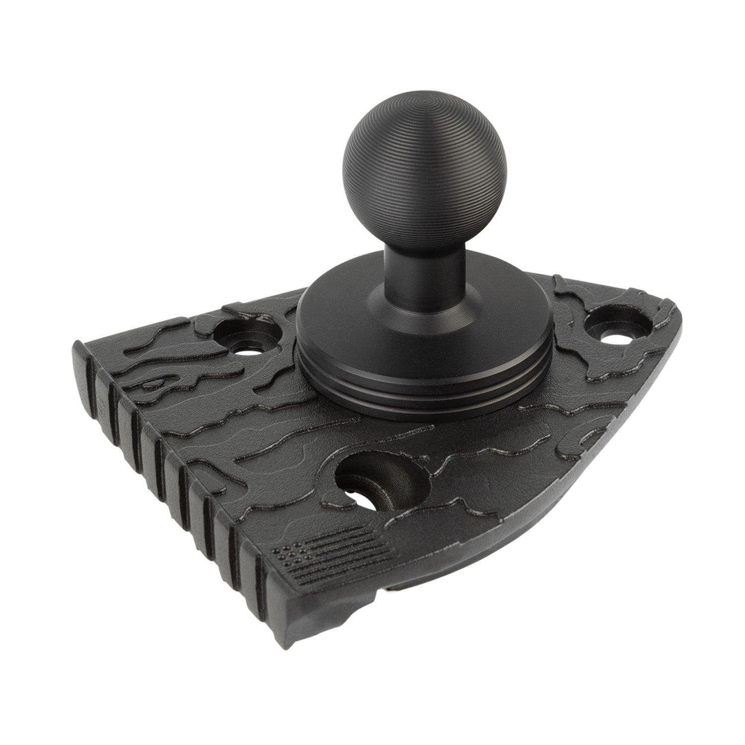 2021-2023 Jeep Wrangler 4xe Single Ball Passenger Side Phone Holder with Blue Arm