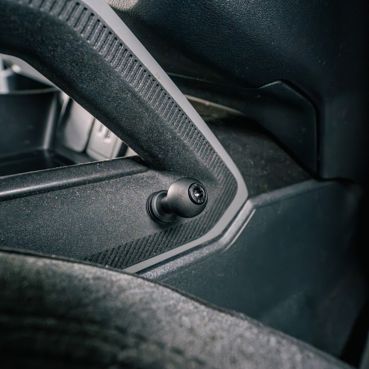 Center Console Accessory Ready Grab Bar Threaded 20mm Ball Mount compatible with 2021+ Ford Bronco