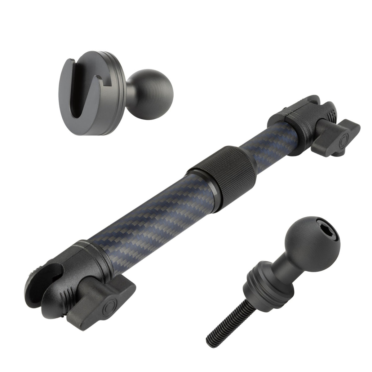 Center Console Accessory Ready Grab Bar Threaded 20mm Ball Mount compatible with 2021+ Ford Bronco