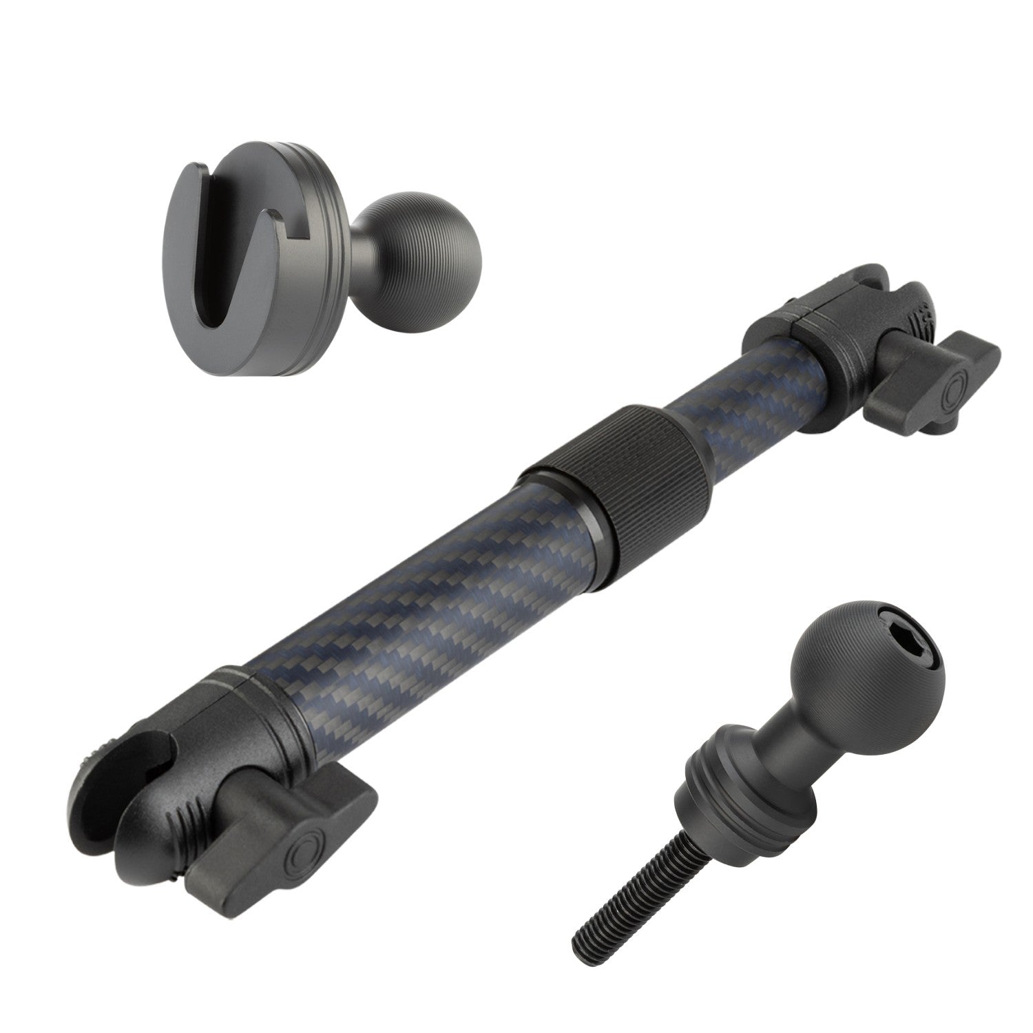 Center Console Accessory Ready Grab Bar Threaded 20mm Ball Mount compatible with 2021+ Ford Bronco