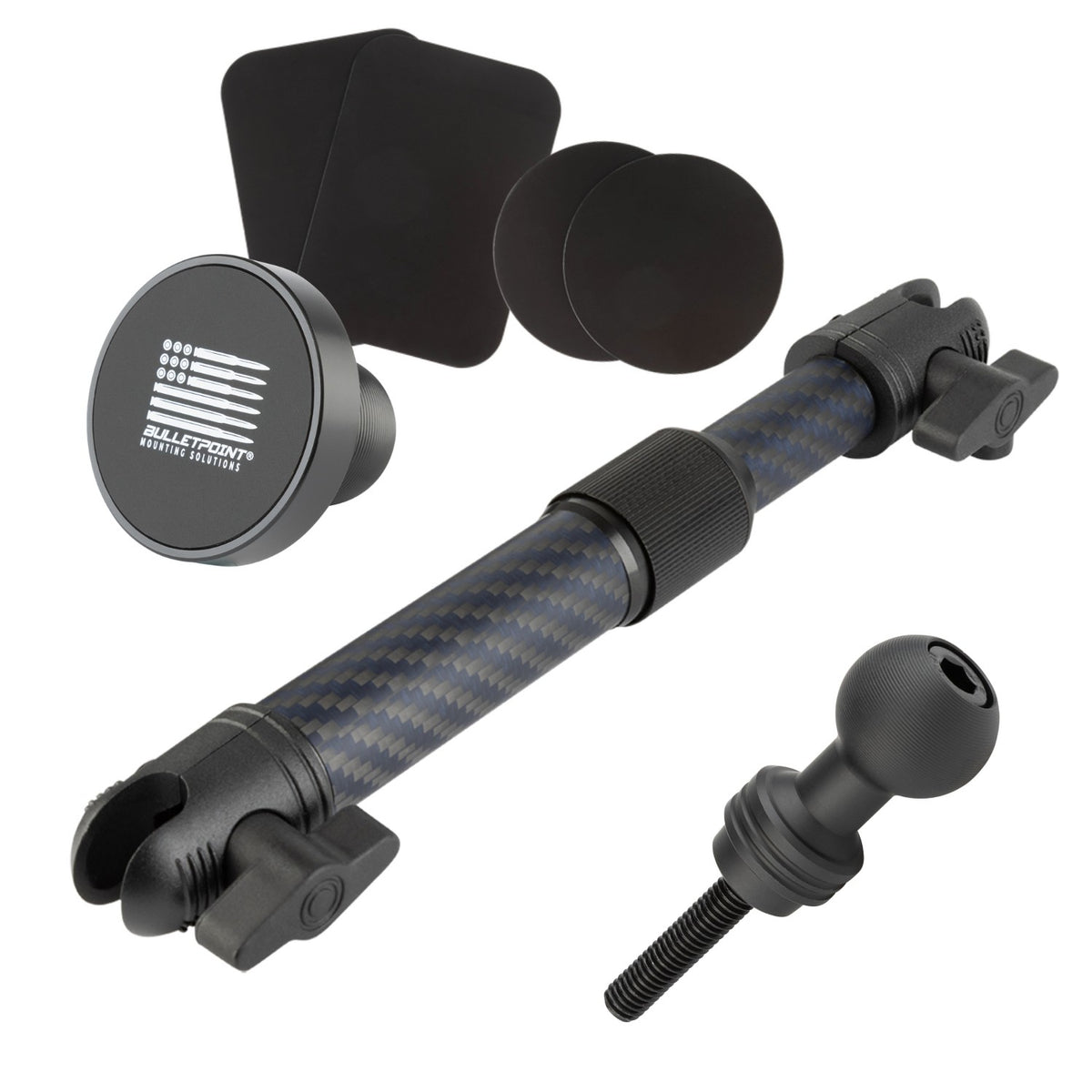 Center Console Accessory Ready Grab Bar Threaded 20mm Ball Mount compatible with 2021+ Ford Bronco