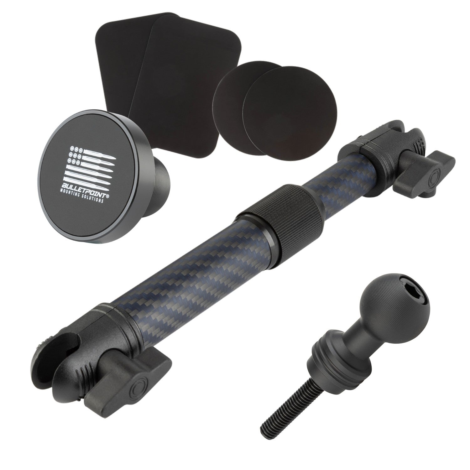 Center Console Accessory Ready Grab Bar Threaded 20mm Ball Mount compatible with 2021+ Ford Bronco