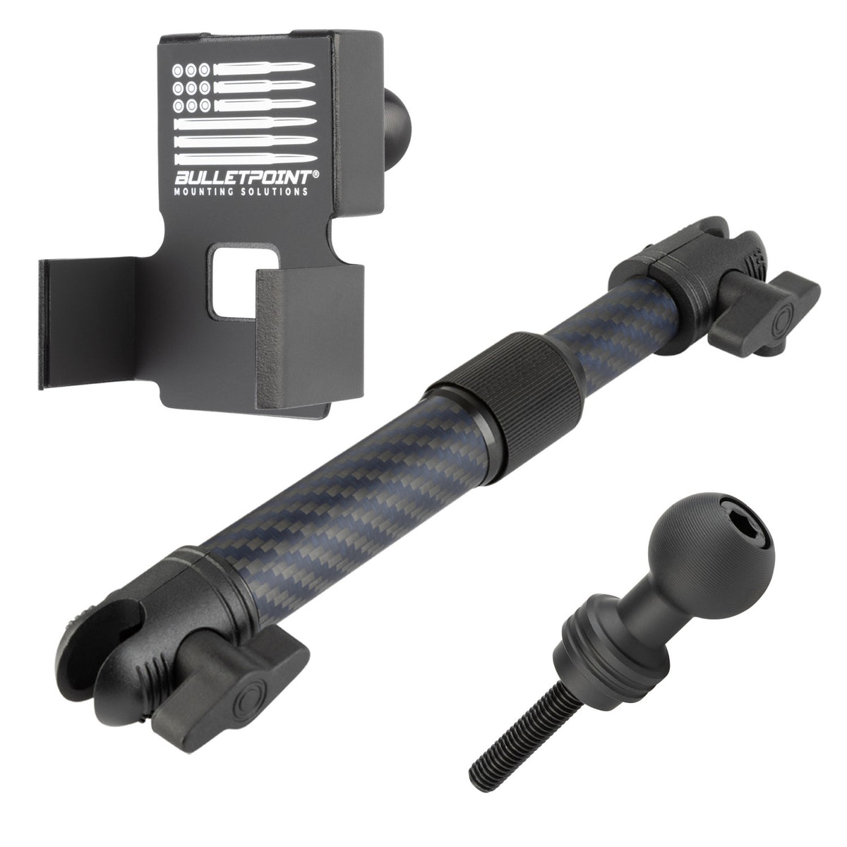 Center Console Accessory Ready Grab Bar Threaded 20mm Ball Mount compatible with 2021+ Ford Bronco