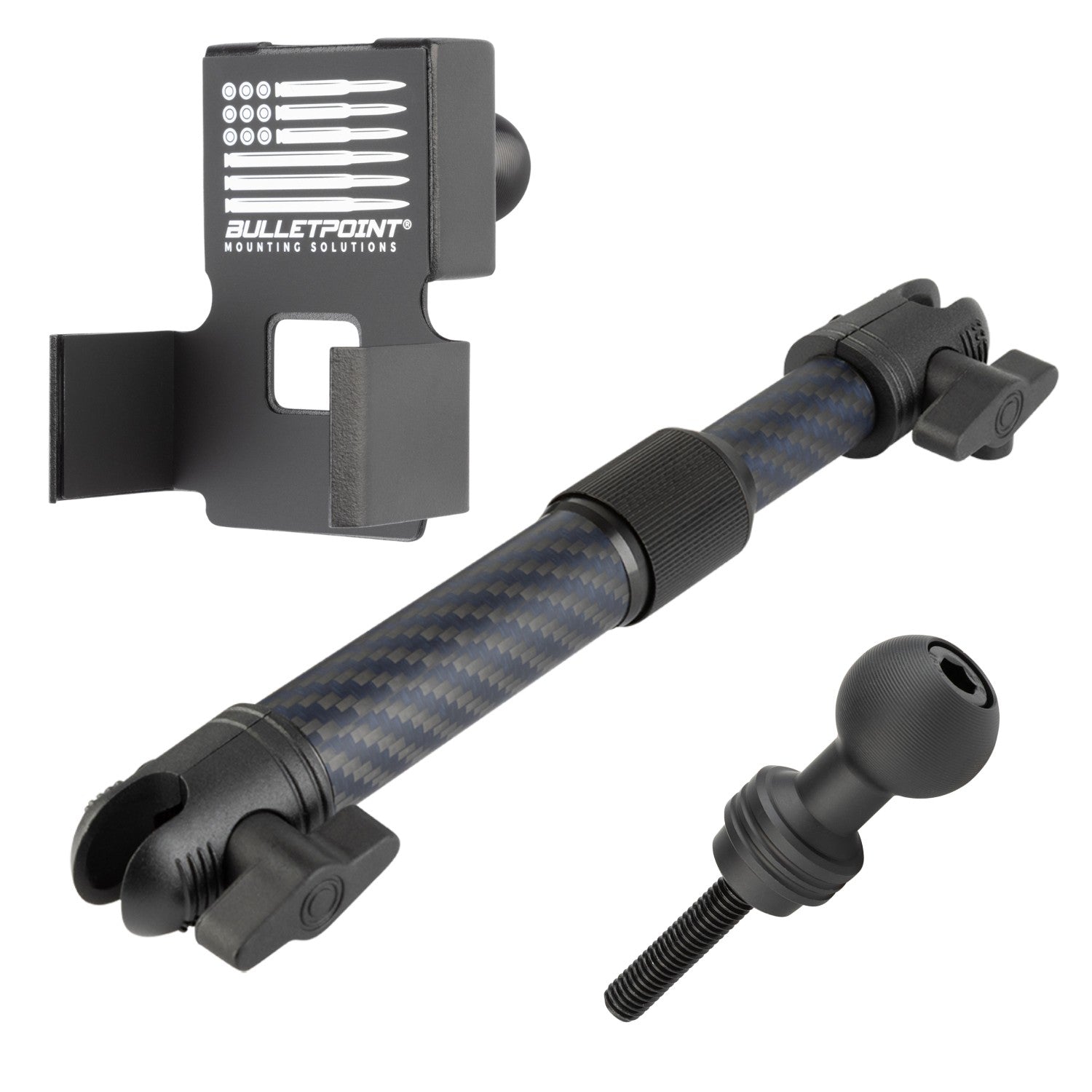 Center Console Accessory Ready Grab Bar Threaded 20mm Ball Mount compatible with 2021+ Ford Bronco