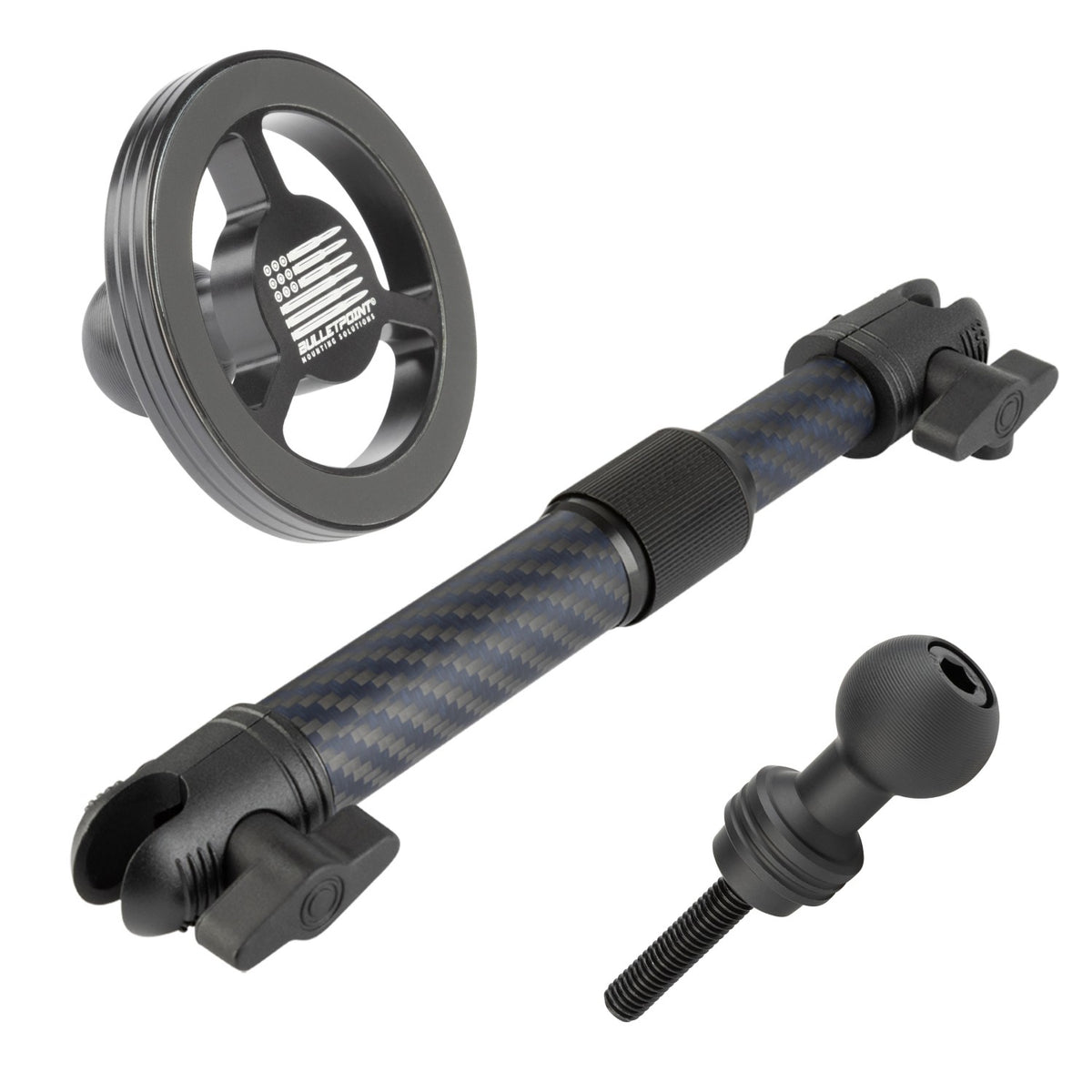 Center Console Accessory Ready Grab Bar Threaded 20mm Ball Mount compatible with 2021+ Ford Bronco