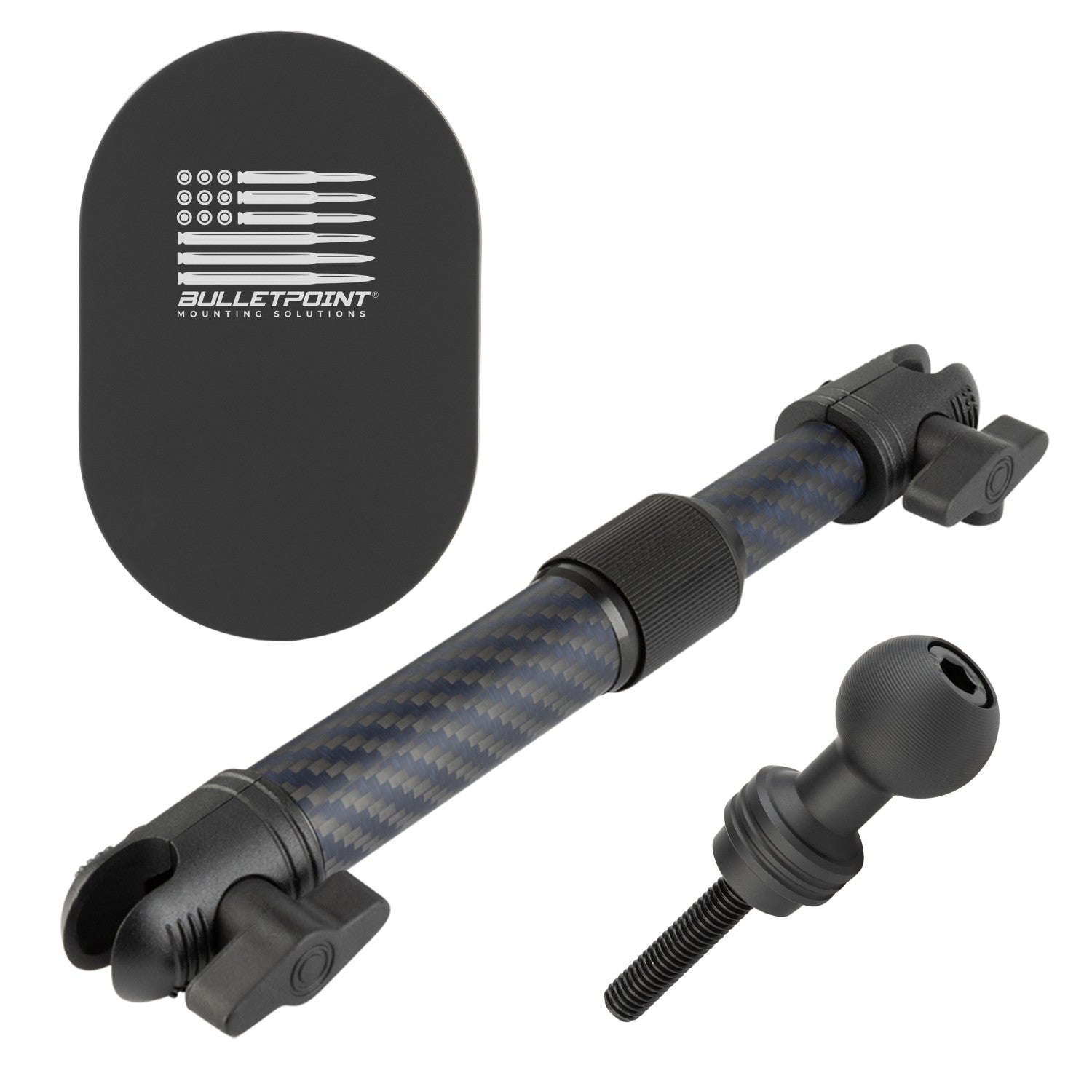 Center Console Accessory Ready Grab Bar Threaded 20mm Ball Mount compatible with 2021+ Ford Bronco