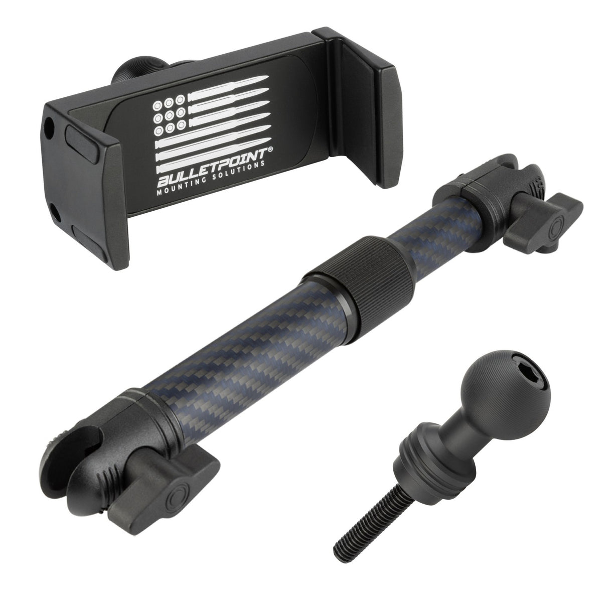 Center Console Accessory Ready Grab Bar Threaded 20mm Ball Mount compatible with 2021+ Ford Bronco