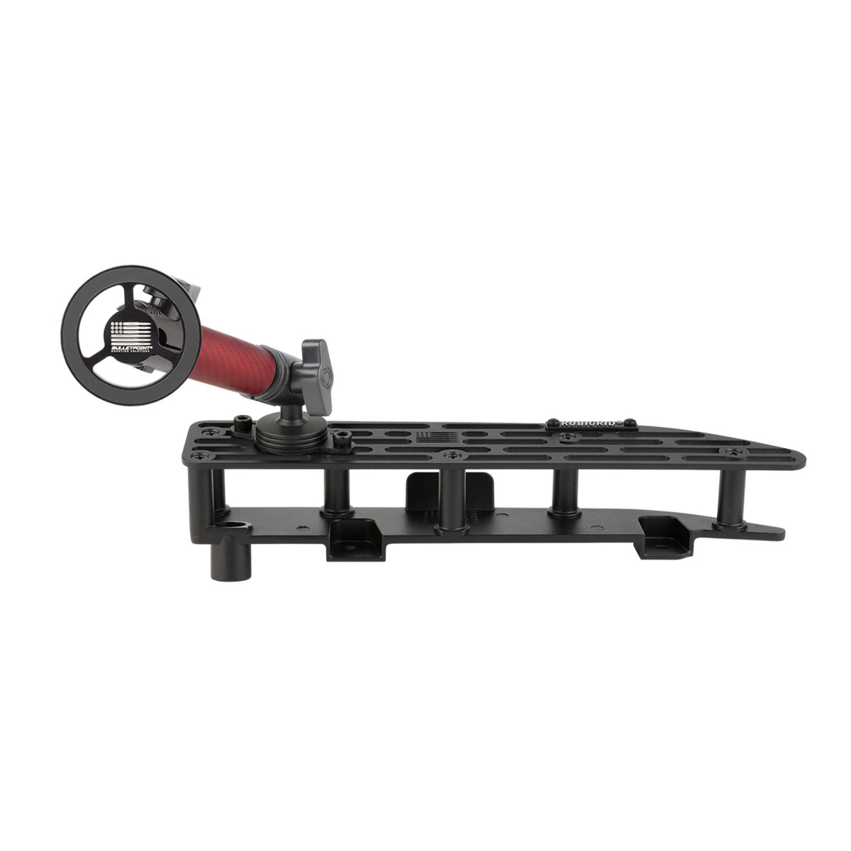 RubiGrid® 2022+ GMC Sierra + Chevrolet Silverado Dash Mount 13.4" Screen with Red Arms