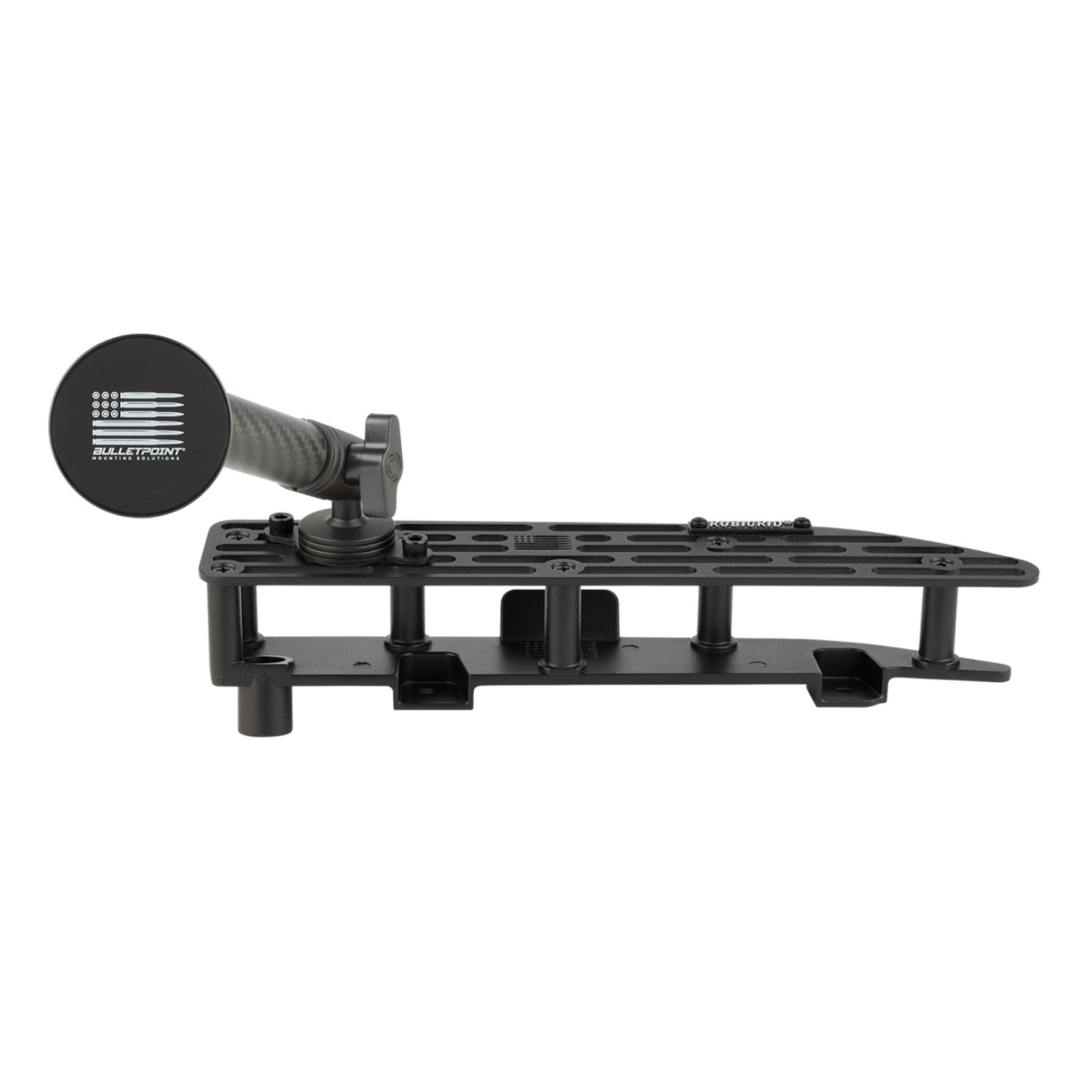 RubiGrid® 2022+ GMC Sierra + Chevrolet Silverado Dash Mount 13.4" Screen with Black Arms