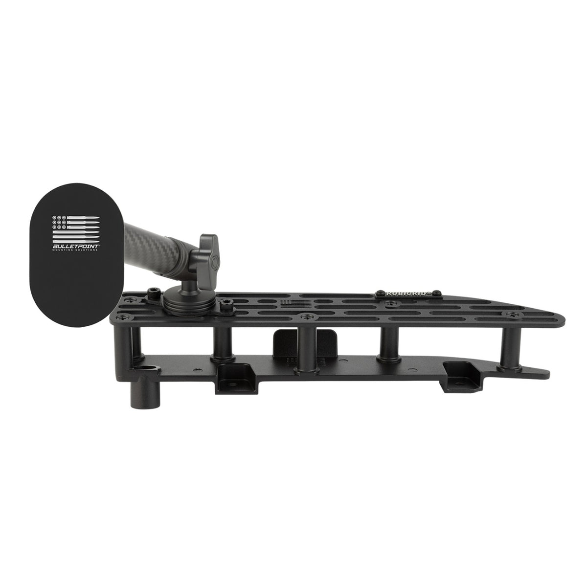 RubiGrid® 2022+ GMC Sierra + Chevrolet Silverado Dash Mount 13.4" Screen with Black Arms
