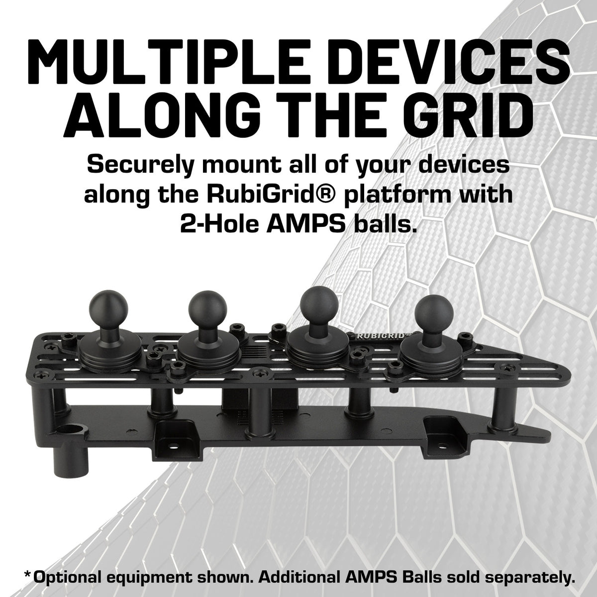 RubiGrid® 2022+ GMC Sierra + Chevrolet Silverado Dash Mount 13.4" Screen