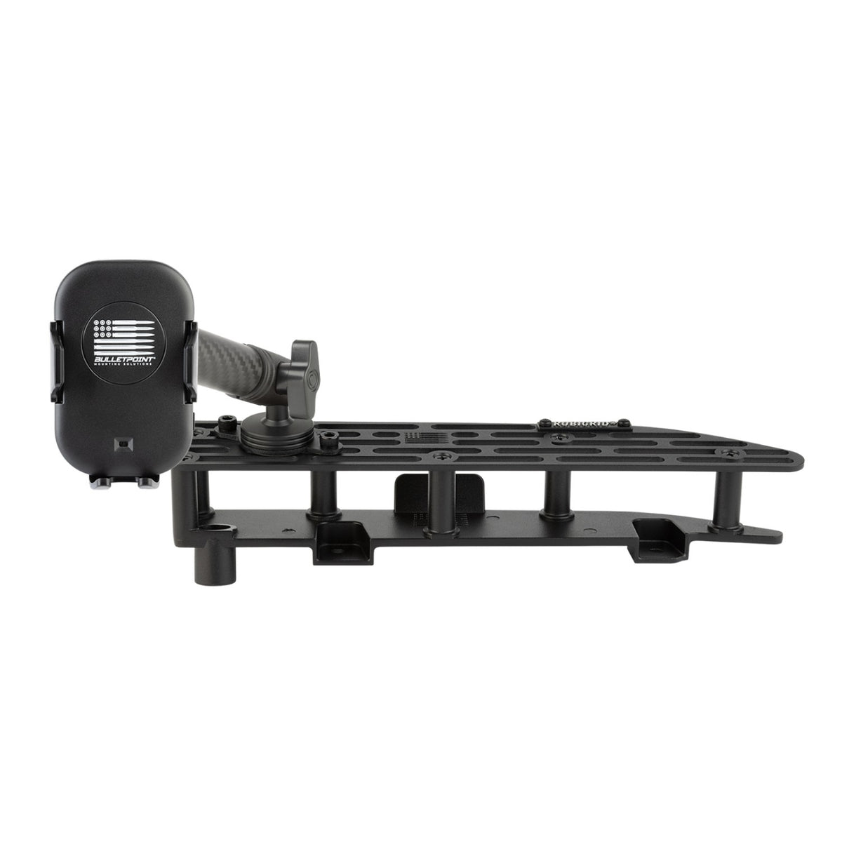 RubiGrid® 2022+ GMC Sierra + Chevrolet Silverado Dash Mount 13.4" Screen with Black Arms