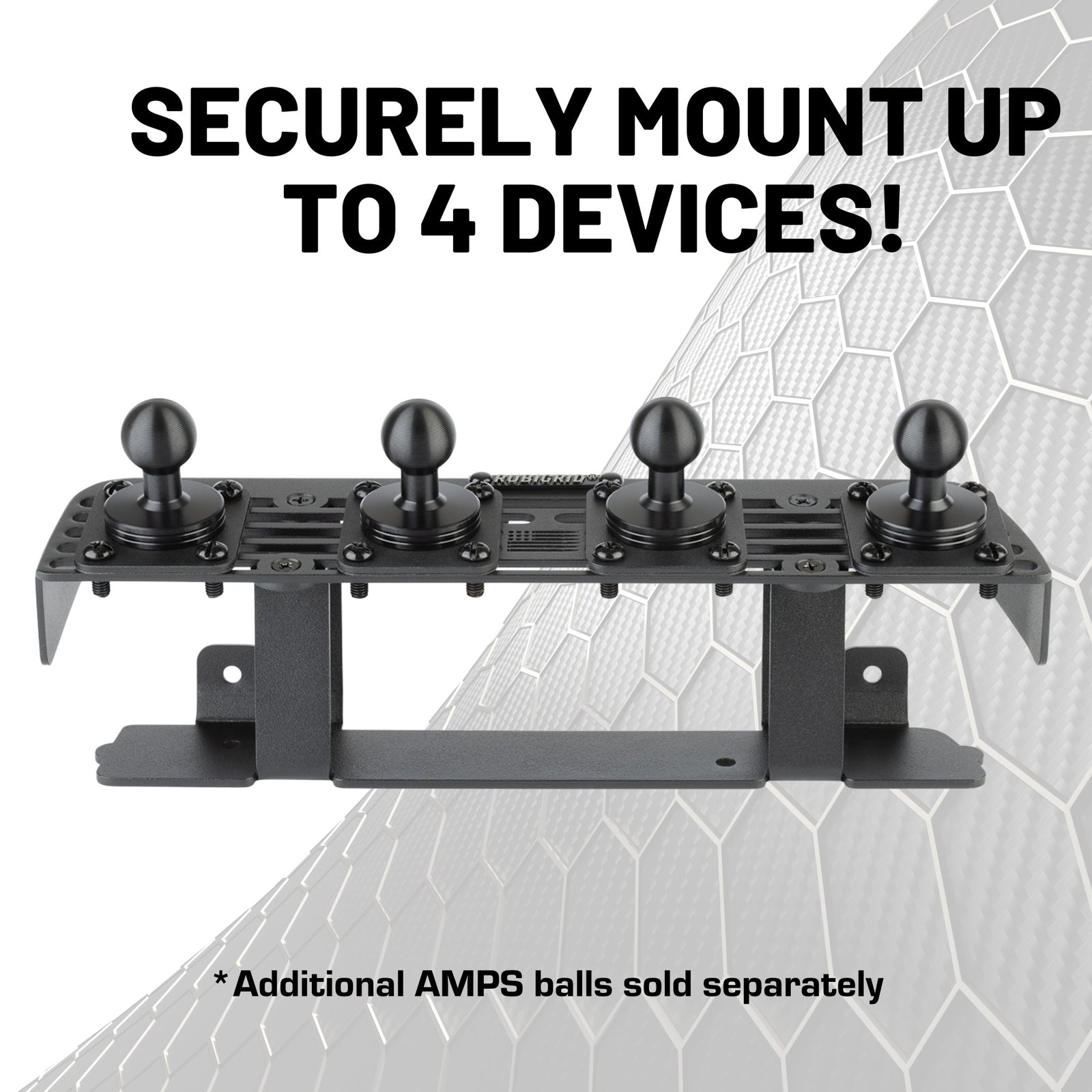 RubiGrid® 2023+ Chevrolet Colorado & GMC Canyon Dash Mount Phone Holder