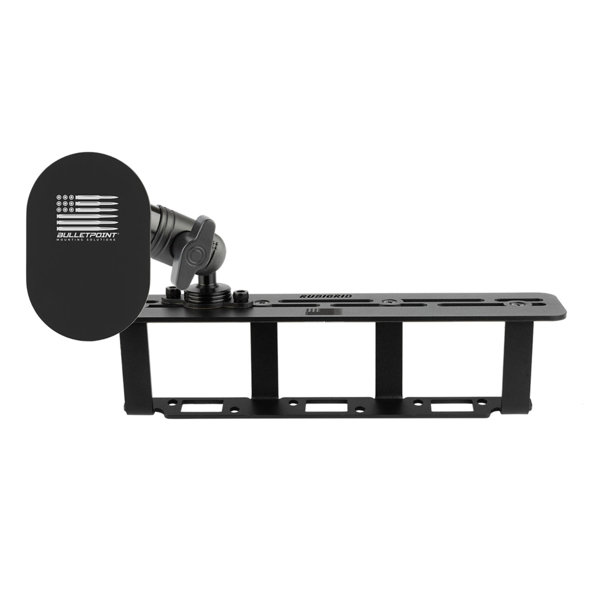 2023+ Ford Super Duty RubiGrid® Center Console Mount Phone + Device Holder