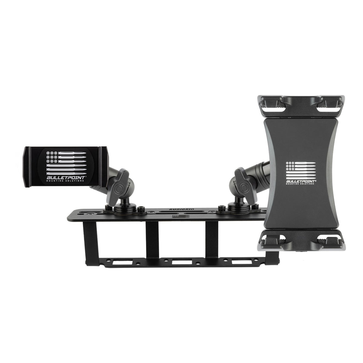 2023+ Ford Super Duty RubiGrid® Center Console Mount Phone + Device Holder