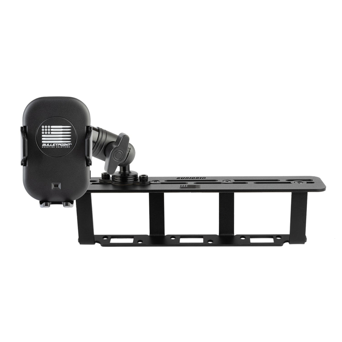 2023+ Ford Super Duty RubiGrid® Center Console Mount Phone + Device Holder