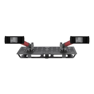RubiGrid® 2023+ Ford Super Duty Dash Mount Phone + Device Holder with Red Arms