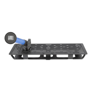 RubiGrid® 2023+ Ford Super Duty Dash Mount Phone + Device Holder with Blue Arms