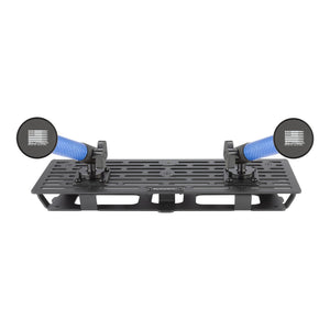 RubiGrid® 2023+ Ford Super Duty Dash Mount Phone + Device Holder with Blue Arms