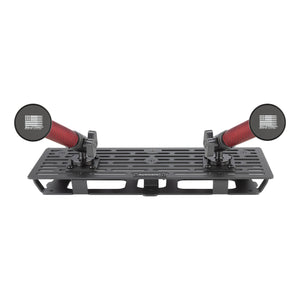RubiGrid® 2023+ Ford Super Duty Dash Mount Phone + Device Holder with Red Arms