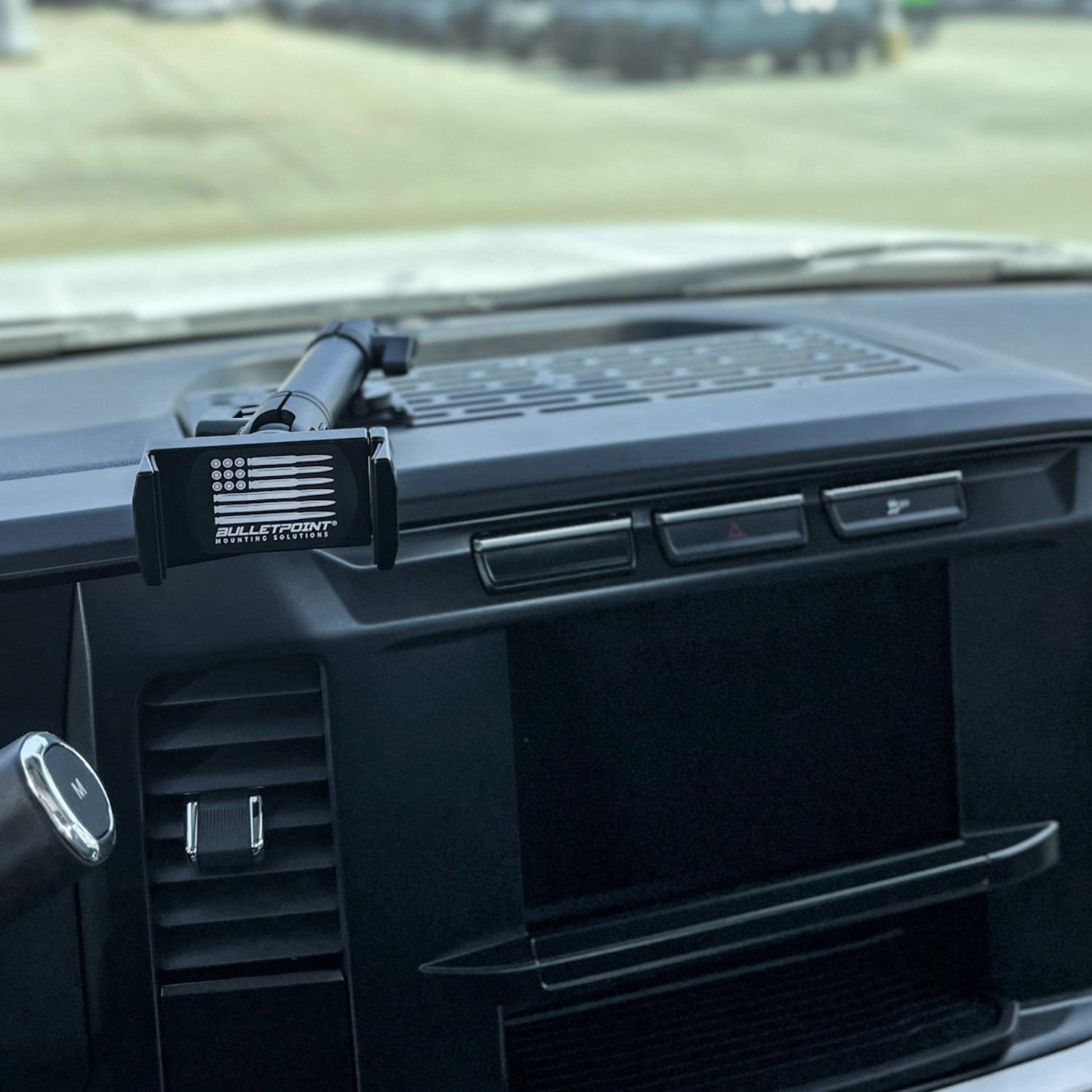 RubiGrid® 2023+ Ford Super Duty Dash Mount Phone + Device Holder