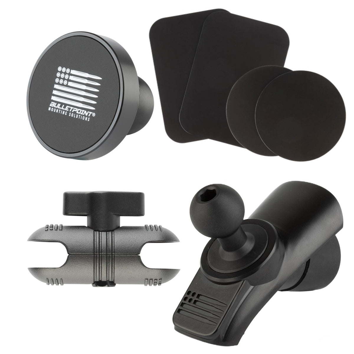 2024+ Jeep Wrangler JL & Jeep Gladiator A-Pillar Grab Bar Mount with 20mm Ball