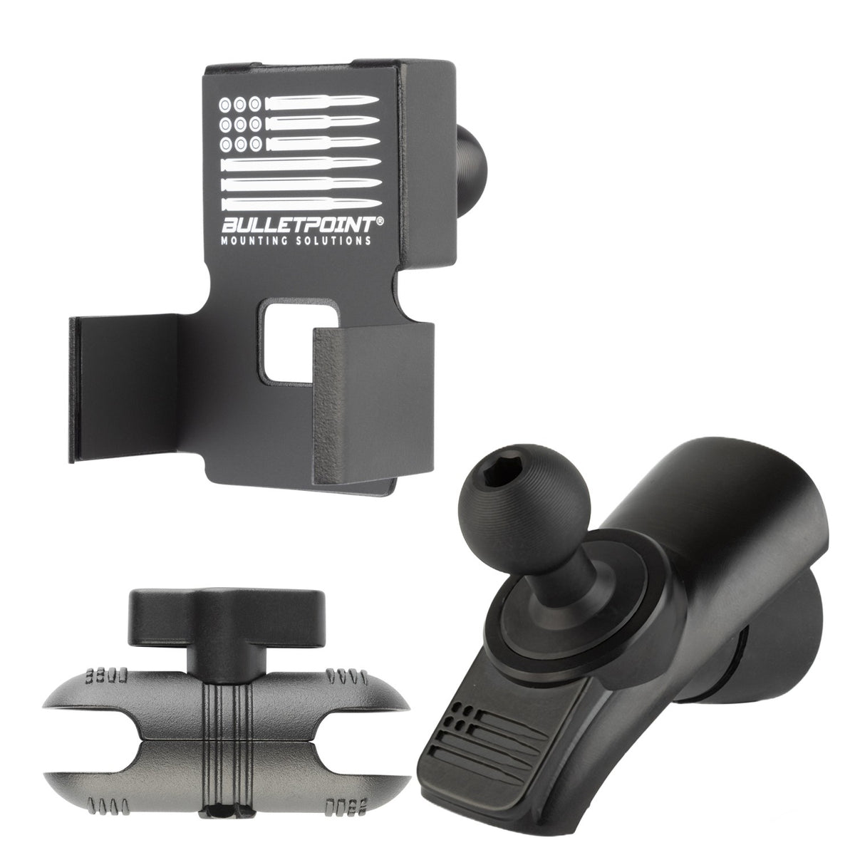 2024+ Jeep Wrangler JL & Jeep Gladiator A-Pillar Grab Bar Mount with 20mm Ball