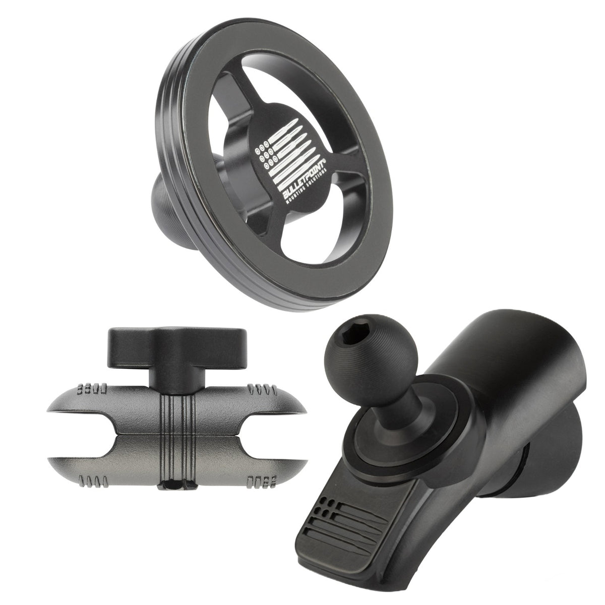 2024+ Jeep Wrangler JL & Jeep Gladiator A-Pillar Grab Bar Mount with 20mm Ball