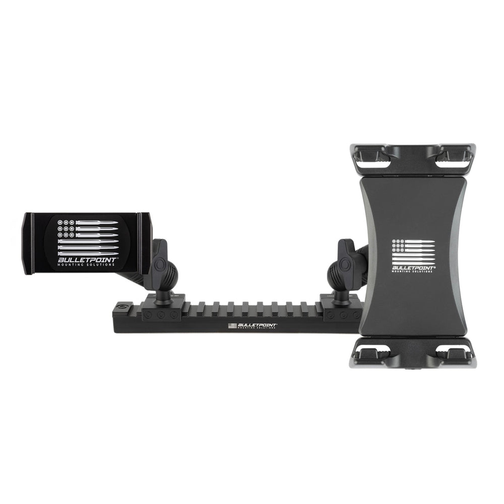 Picatinny-Style Rail Mount Multi-Device Phone Holder compatible with 2 ...