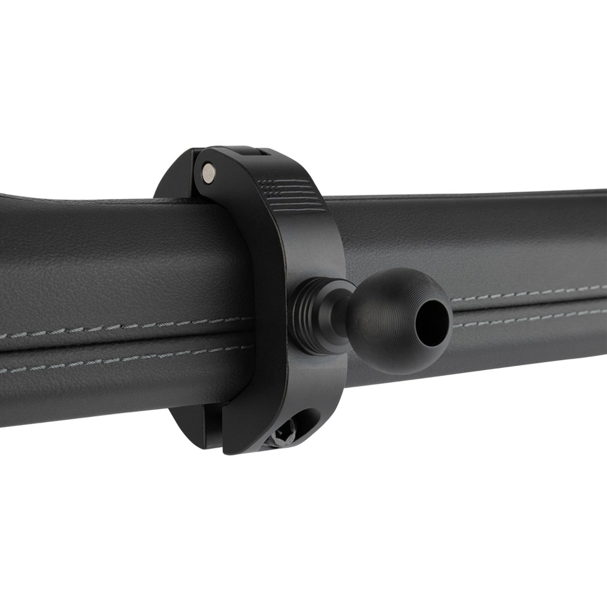 Passenger Grab Bar Mount compatible with 2024+ Jeep Wrangler JL, 4xe &amp; Gladiator - B Size 1 inch Ball