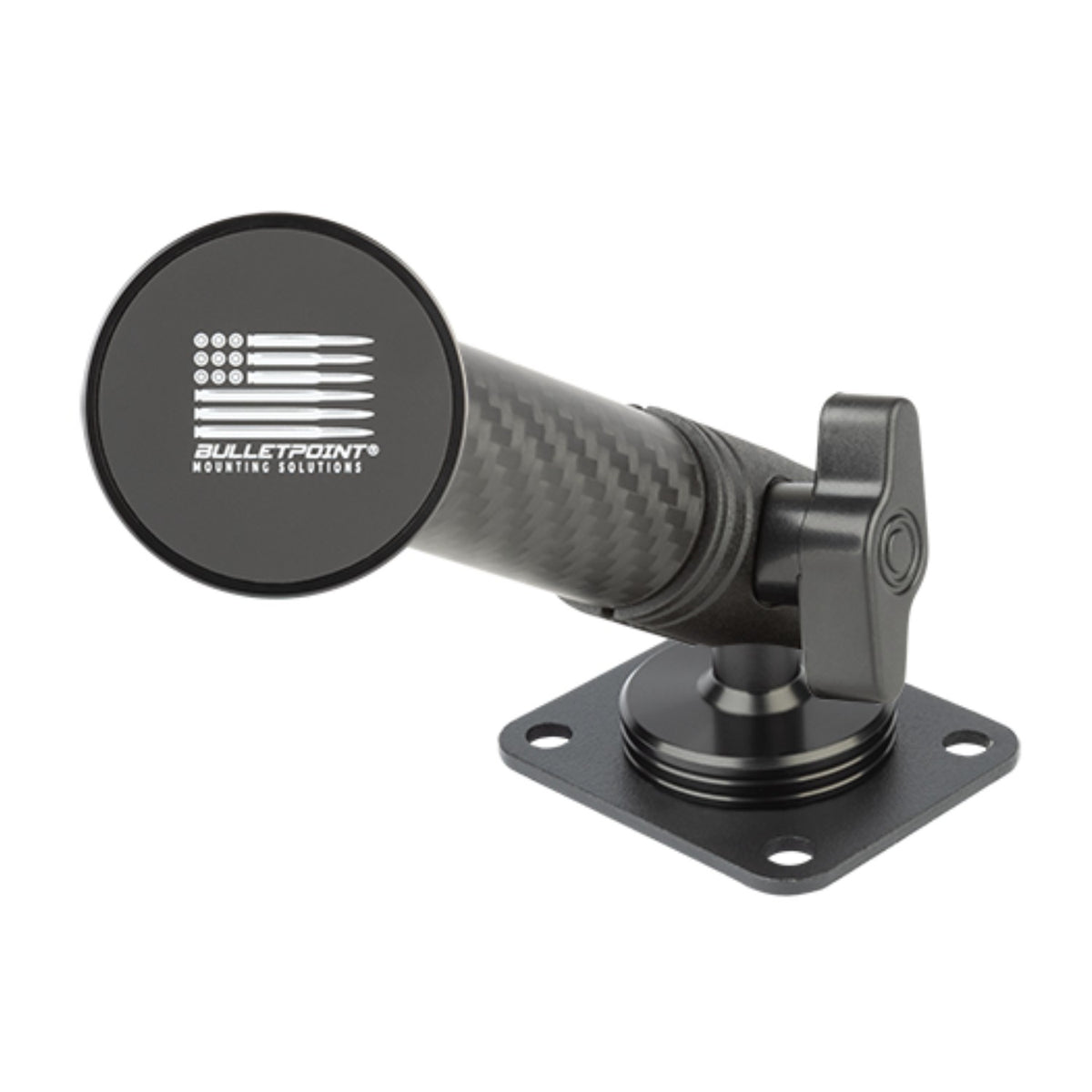 2024+ Jeep Wrangler JL / Gladiator &amp; 2024-2025 Wrangler 4xe Phone Holder Dash Mount with Black Arm