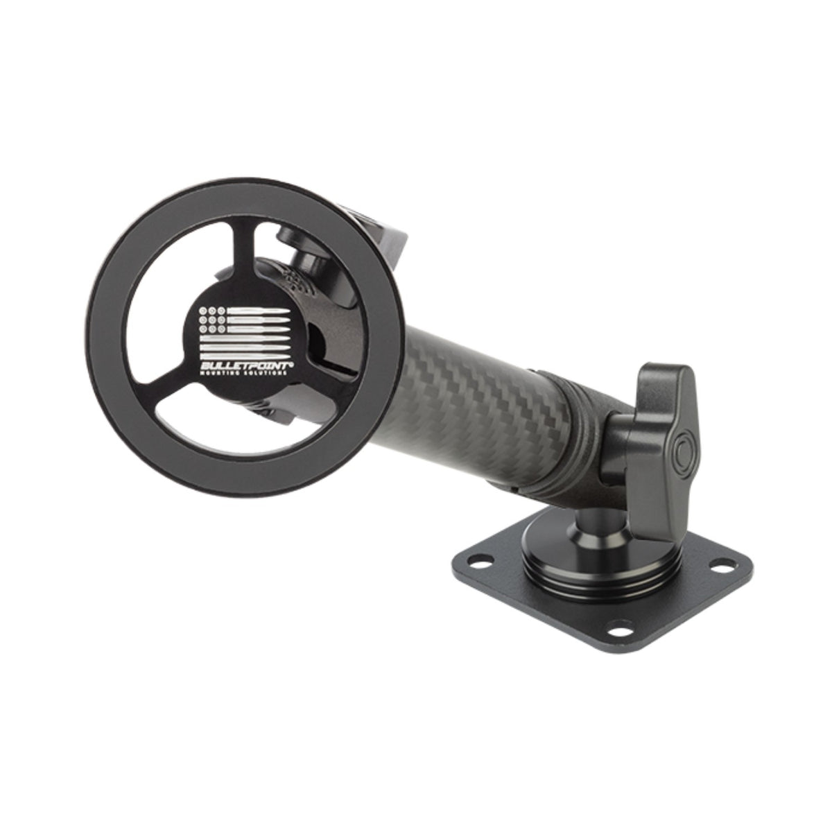 2024+ Jeep Wrangler JL / Gladiator &amp; 2024-2025 Wrangler 4xe Phone Holder Dash Mount with Black Arm