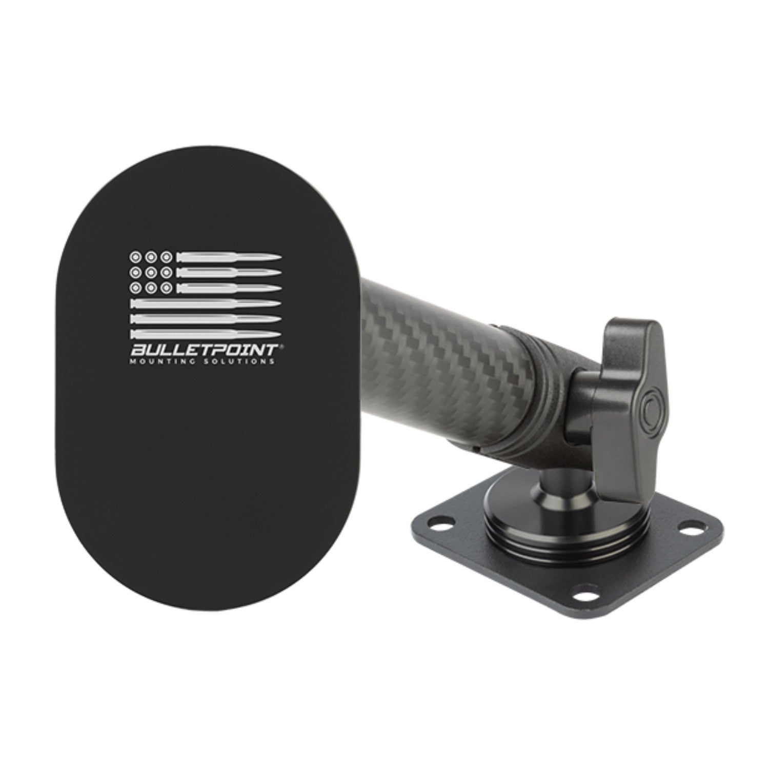 2024+ Jeep Wrangler JL / Gladiator & 2024-2025 Wrangler 4xe Phone Holder Dash Mount with Black Arm