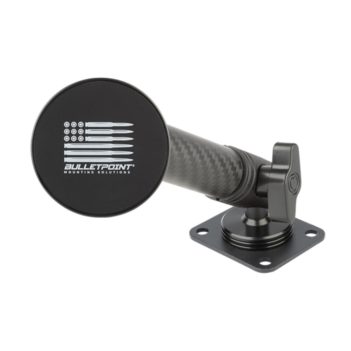 2024+ Jeep Wrangler JL / Gladiator &amp; 2024-2025 Wrangler 4xe Phone Holder Dash Mount with Black Arm