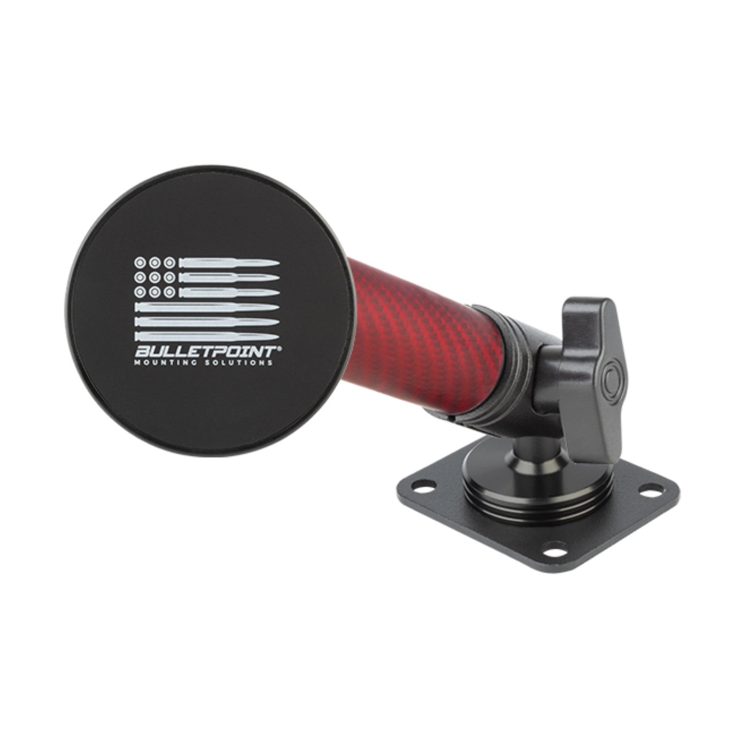 2024+ Jeep Wrangler JL / Gladiator & 2024-2025 Wrangler 4xe Phone Holder Dash Mount with Red Arm