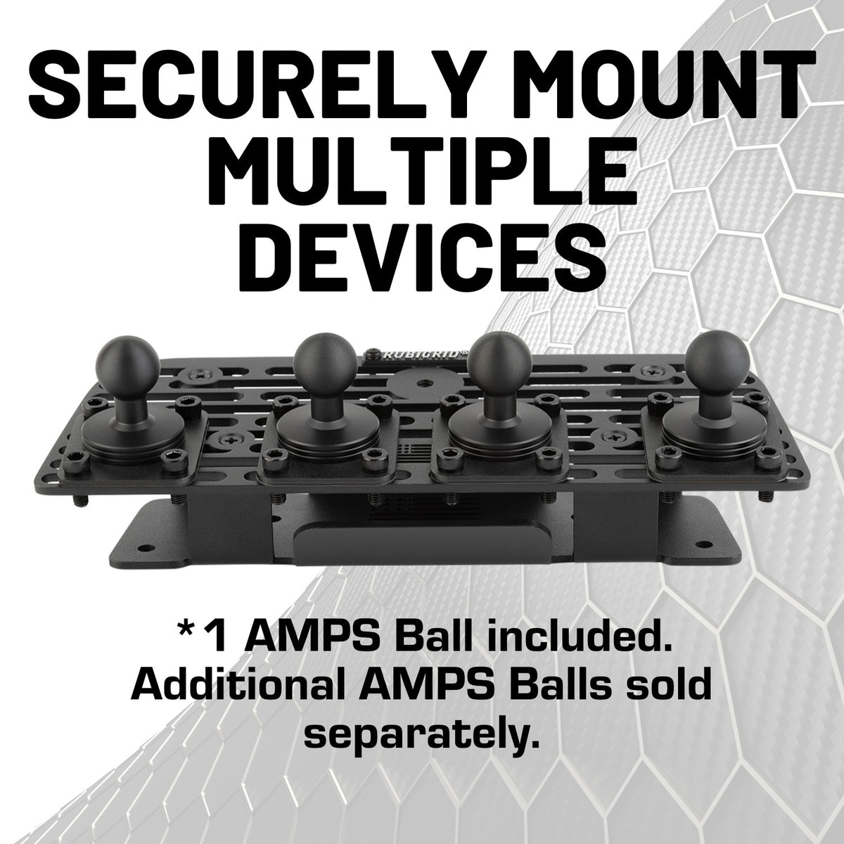 RubiGrid® 2025+ Ford Maverick Dash Mount Phone Holder