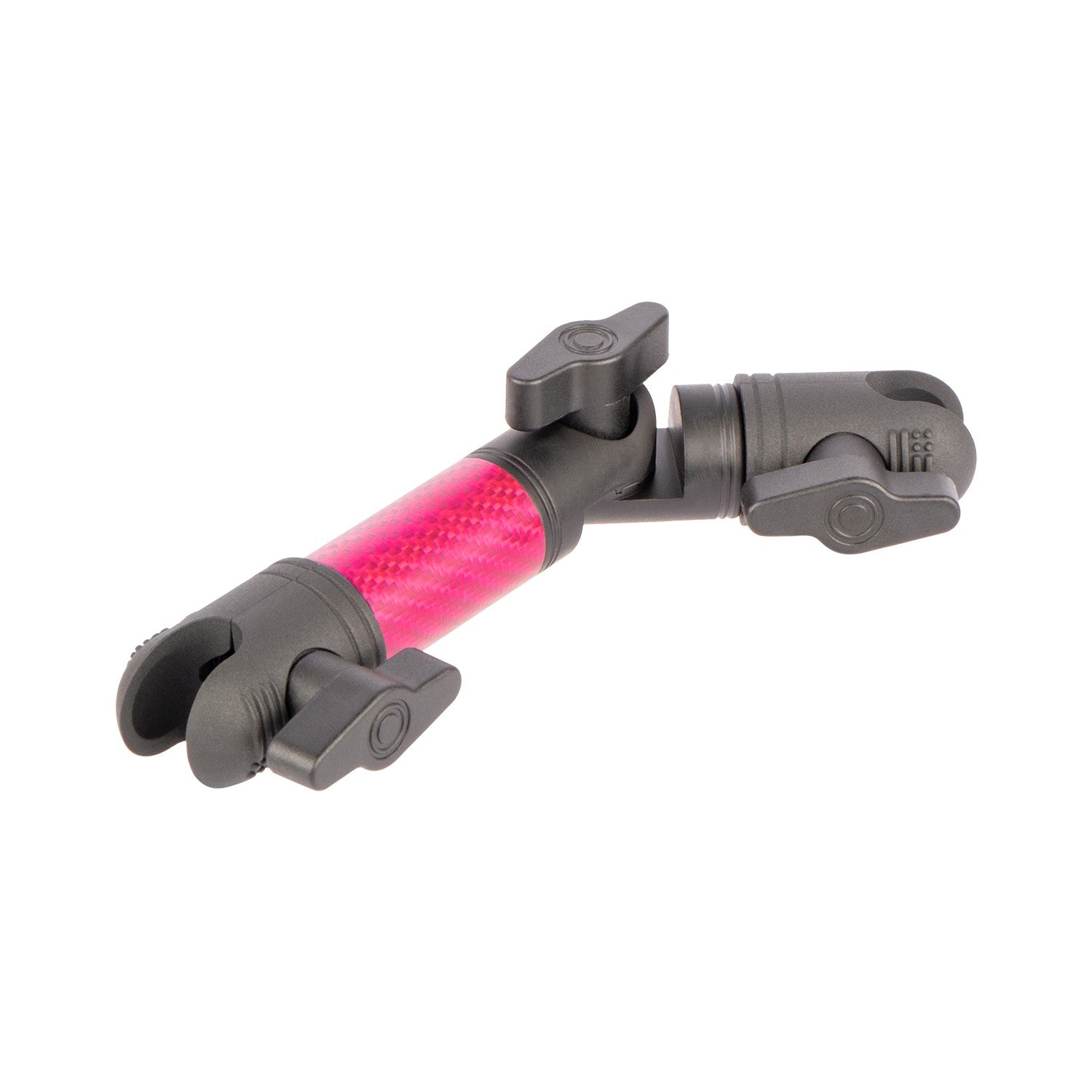 Matte Color Carbon Fiber Locking Adjustable Mounting Arms with Articulating Joint (various sizes)