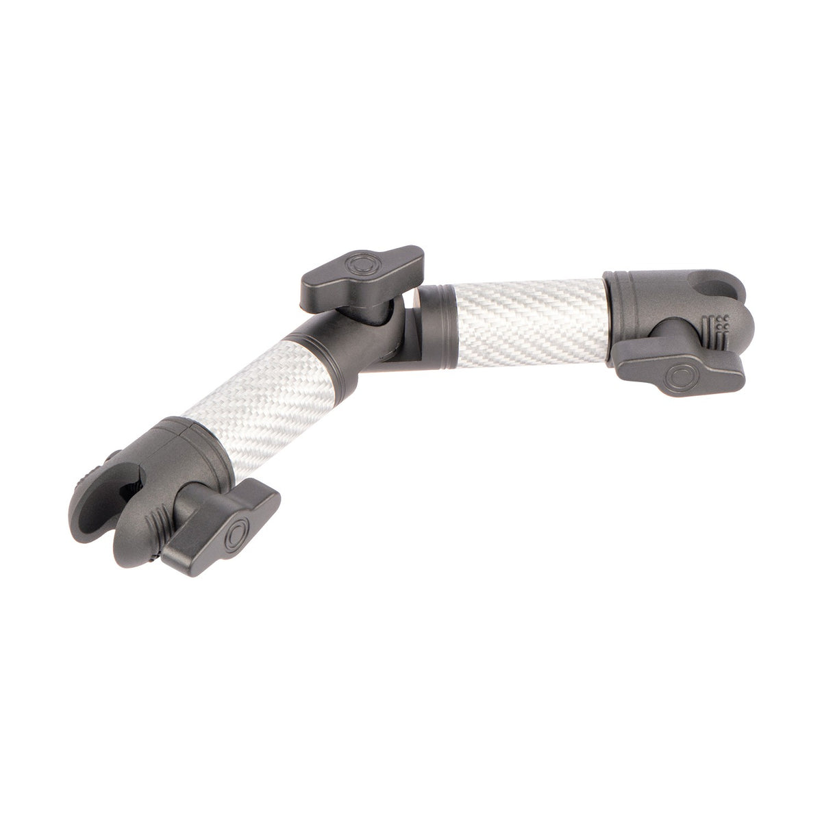 Matte Color Carbon Fiber Locking Adjustable Mounting Arms with Articulating Joint (various sizes)