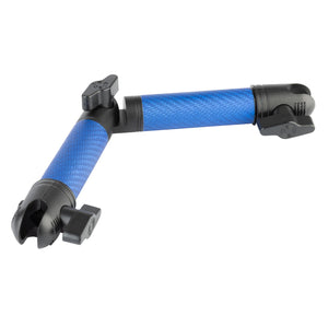 Matte Color Carbon Fiber Locking Adjustable Mounting Arms with Articulating Joint (various sizes)