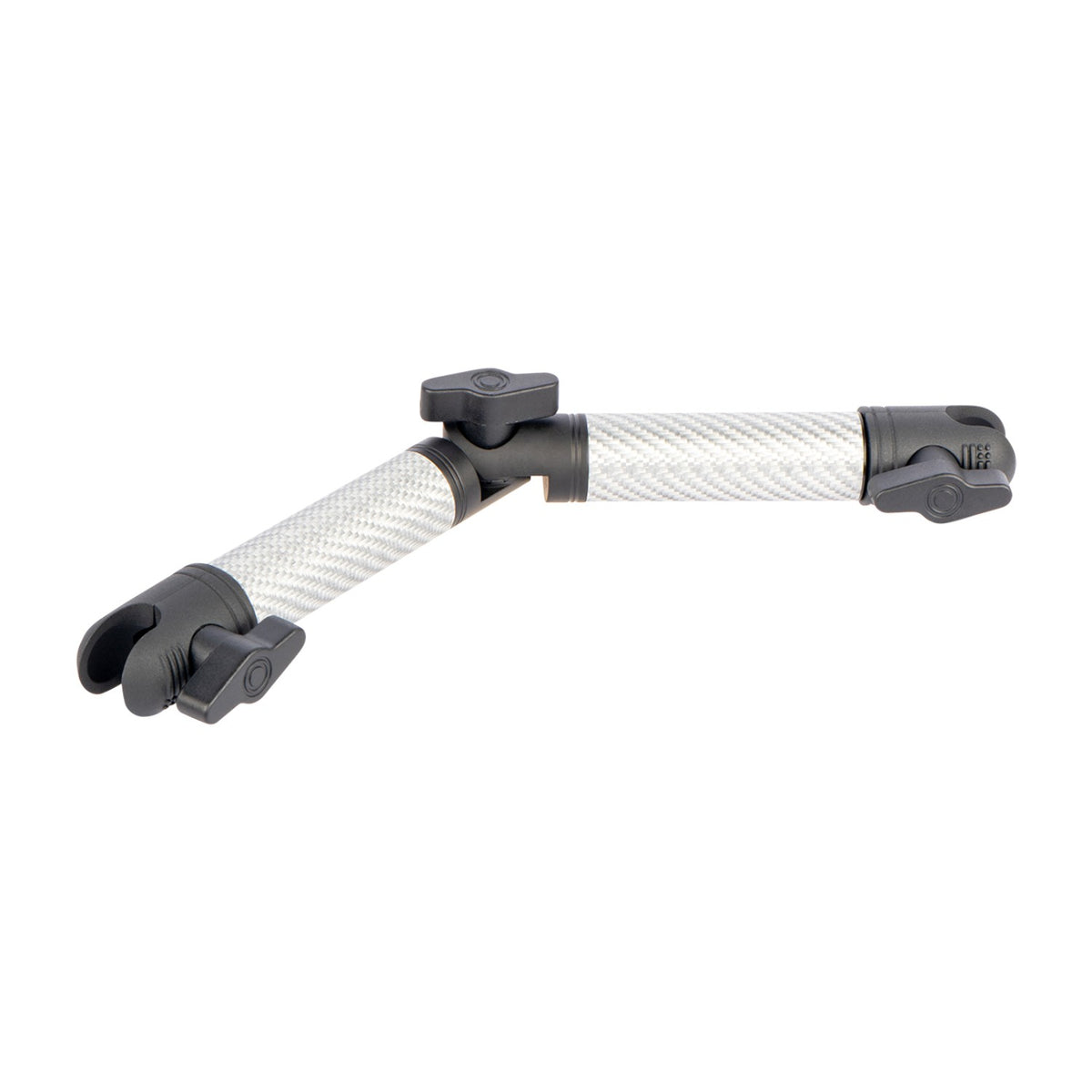 Matte Color Carbon Fiber Locking Adjustable Mounting Arms with Articulating Joint (various sizes)