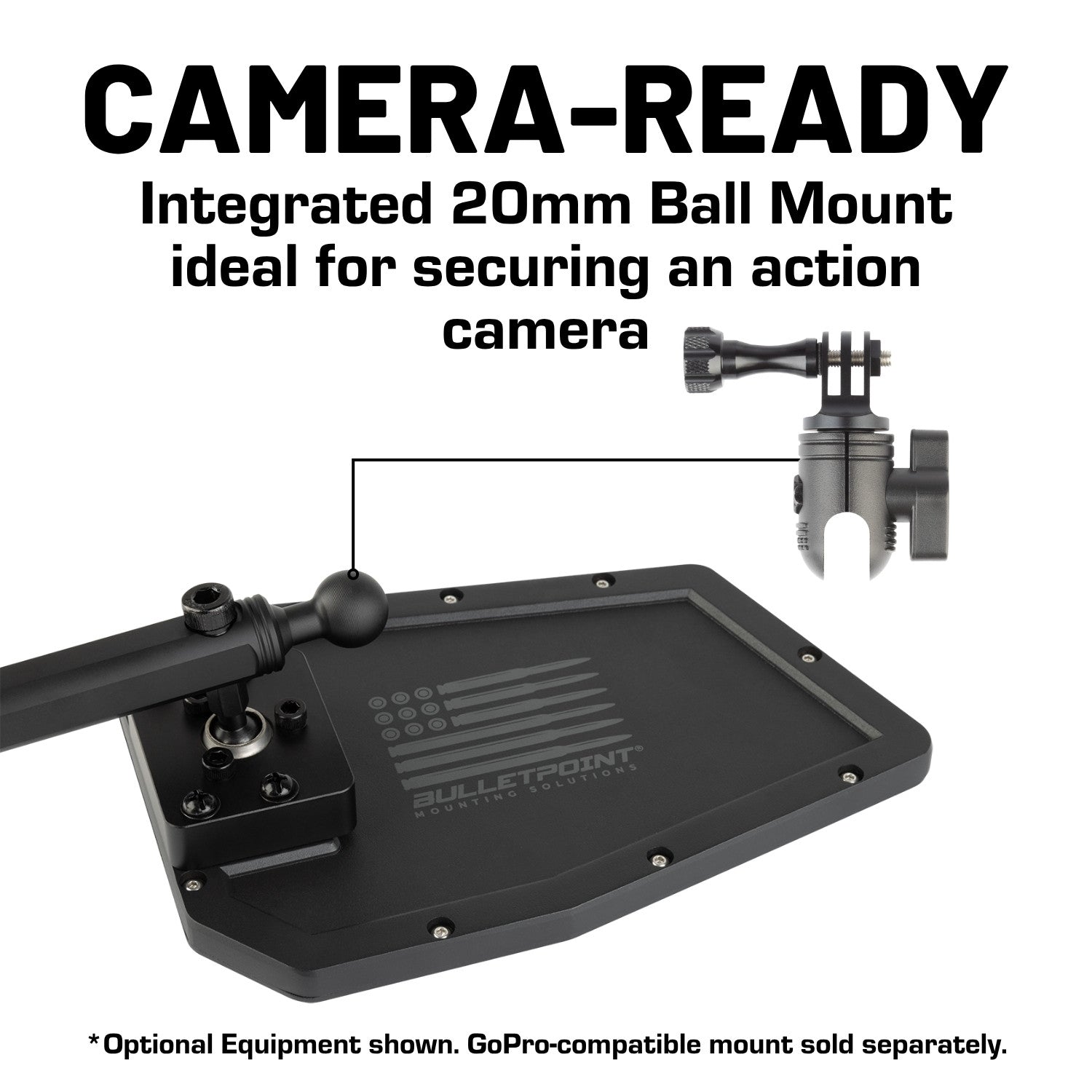 A-Pillar Side Mirrors for 2018-2023 Jeep Wrangler JL & 2020-2023 Jeep Gladiator - Pair of 2