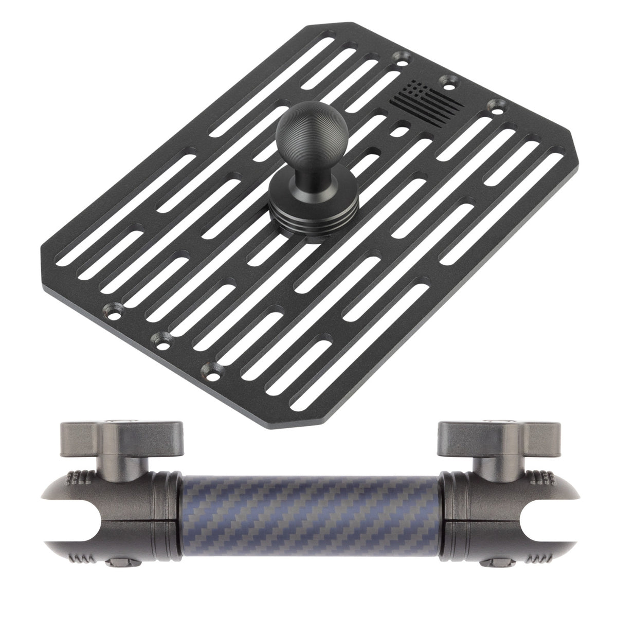 Auxbeam 12 Gang Switch Panel Mount with 20mm Ball