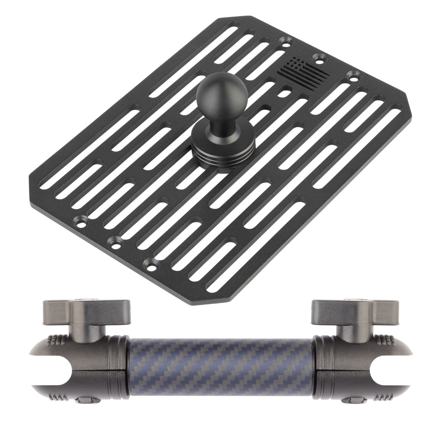 Auxbeam 12 Gang Switch Panel Mount with 20mm Ball