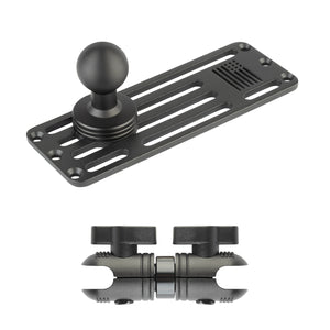 Auxbeam + Bulletpoint 8 Gang Switch Panel Mount with 20mm Ball