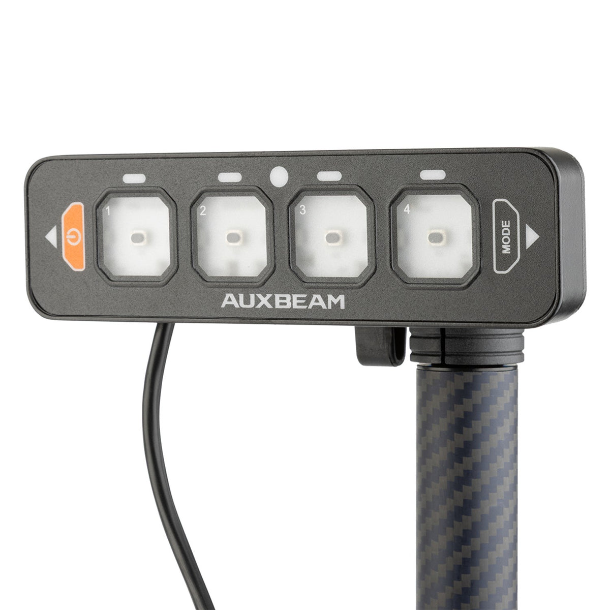 Auxbeam AS Series 4 Gang Switch Panel Mount with 20mm Ball