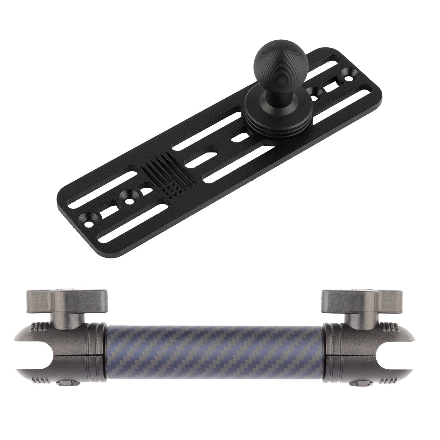 Auxbeam AS Series 4 Gang Switch Panel Mount with 20mm Ball