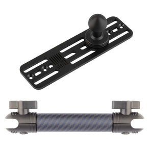 Auxbeam AS Series 4 Gang Switch Panel Mount with 20mm Ball
