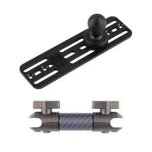 Auxbeam AS Series 4 Gang Switch Panel Mount with 20mm Ball
