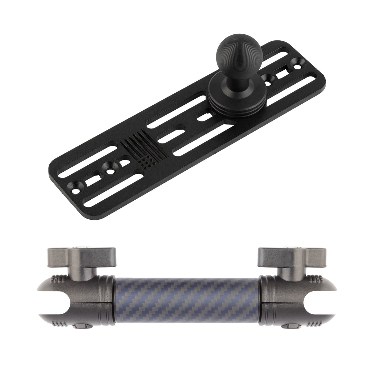 Auxbeam AS Series 4 Gang Switch Panel Mount with 20mm Ball