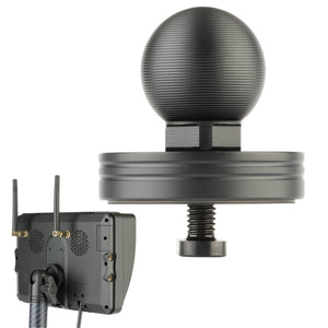 Backup Camera Monitor Mount & T-Bolt Adapter with 20mm Ball Mount